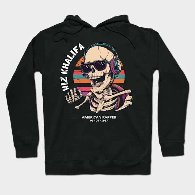 Wiz Khalifa Hoodie by mid century icons